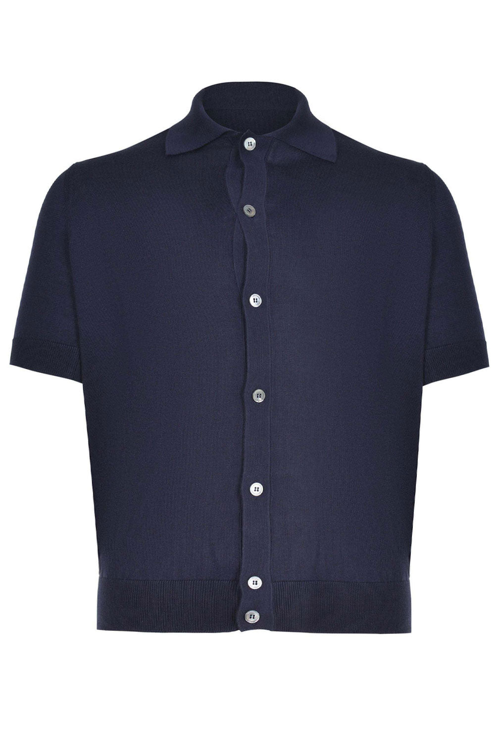 FILIPPO DE LAURENTIIS Camicia mezza manica in cotone sublime