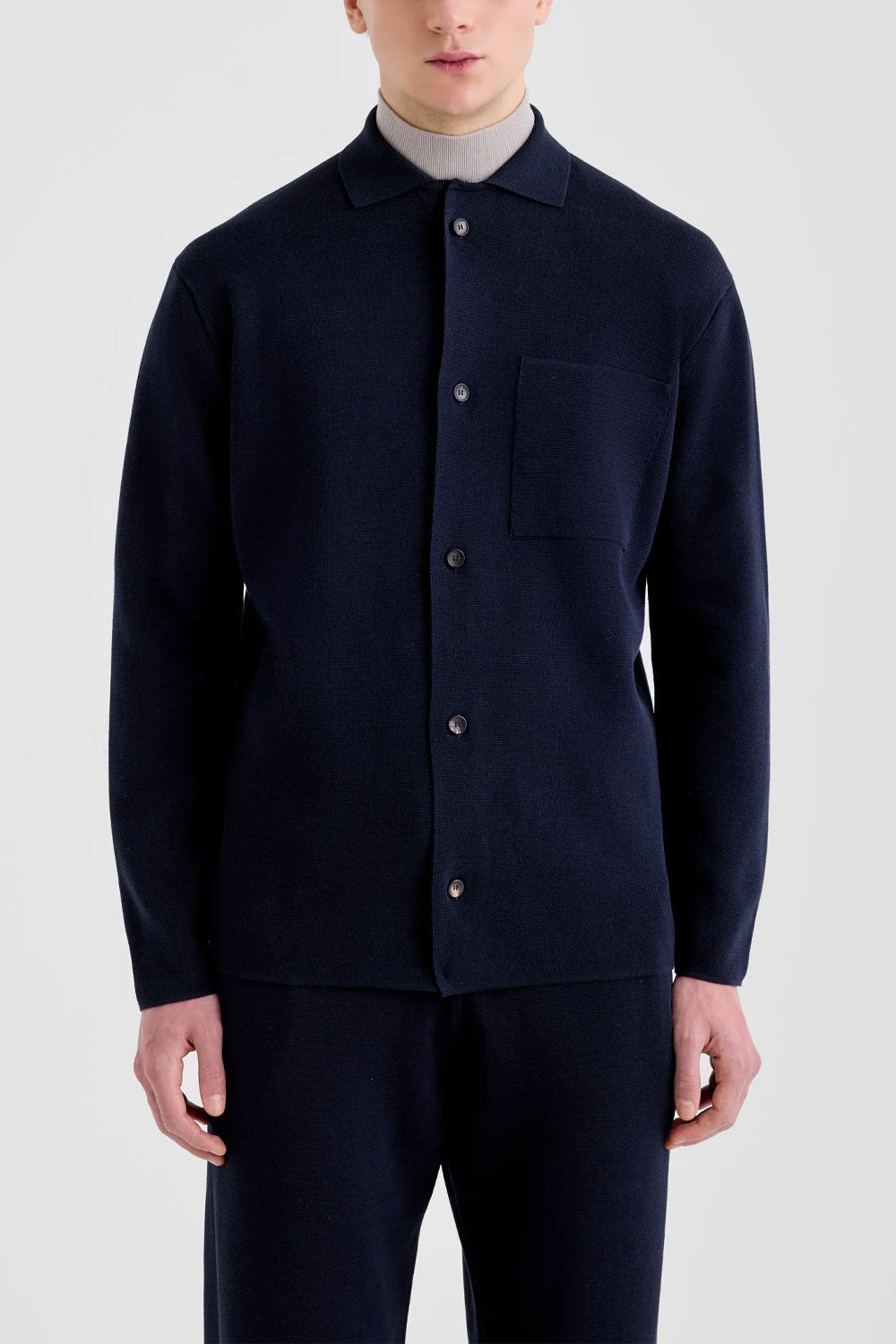 FILIPPO DE LAURENTIIS Camicia over in cotone crepe