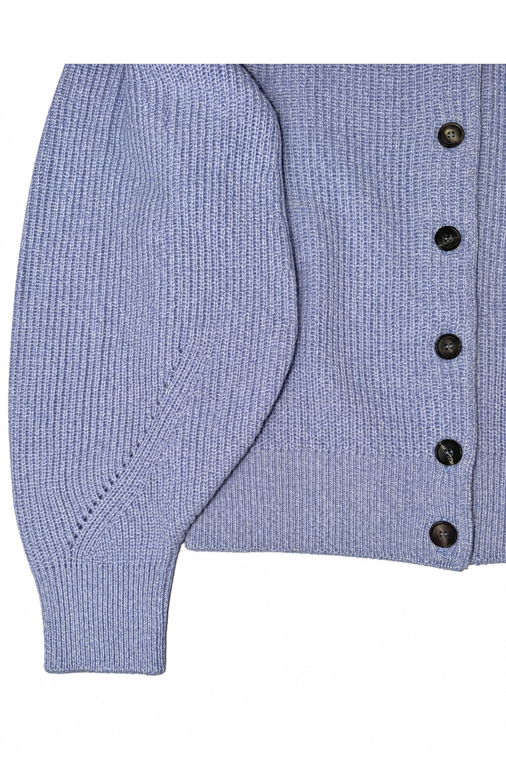 FILIPPO DE LAURENTIIS Cardigan a coste in lana e cashmere