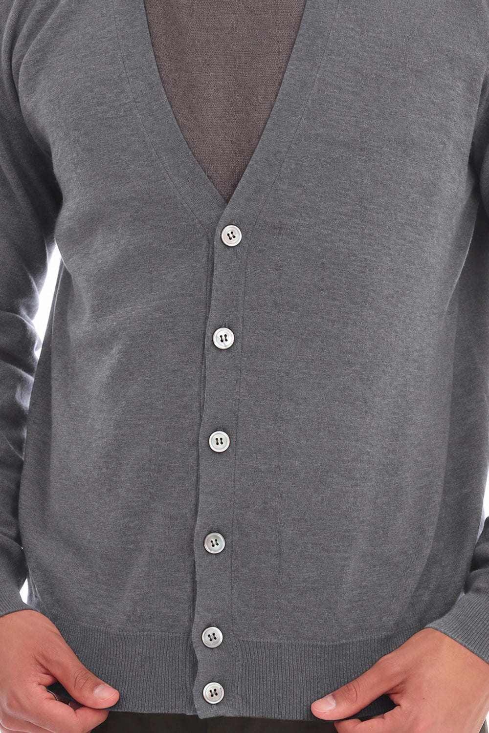 FILIPPO DE LAURENTIIS Cardigan in lana e cashmere