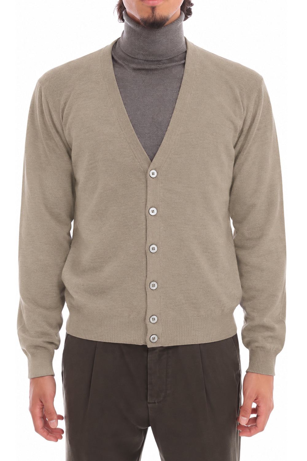 FILIPPO DE LAURENTIIS Cardigan in lana e cashmere