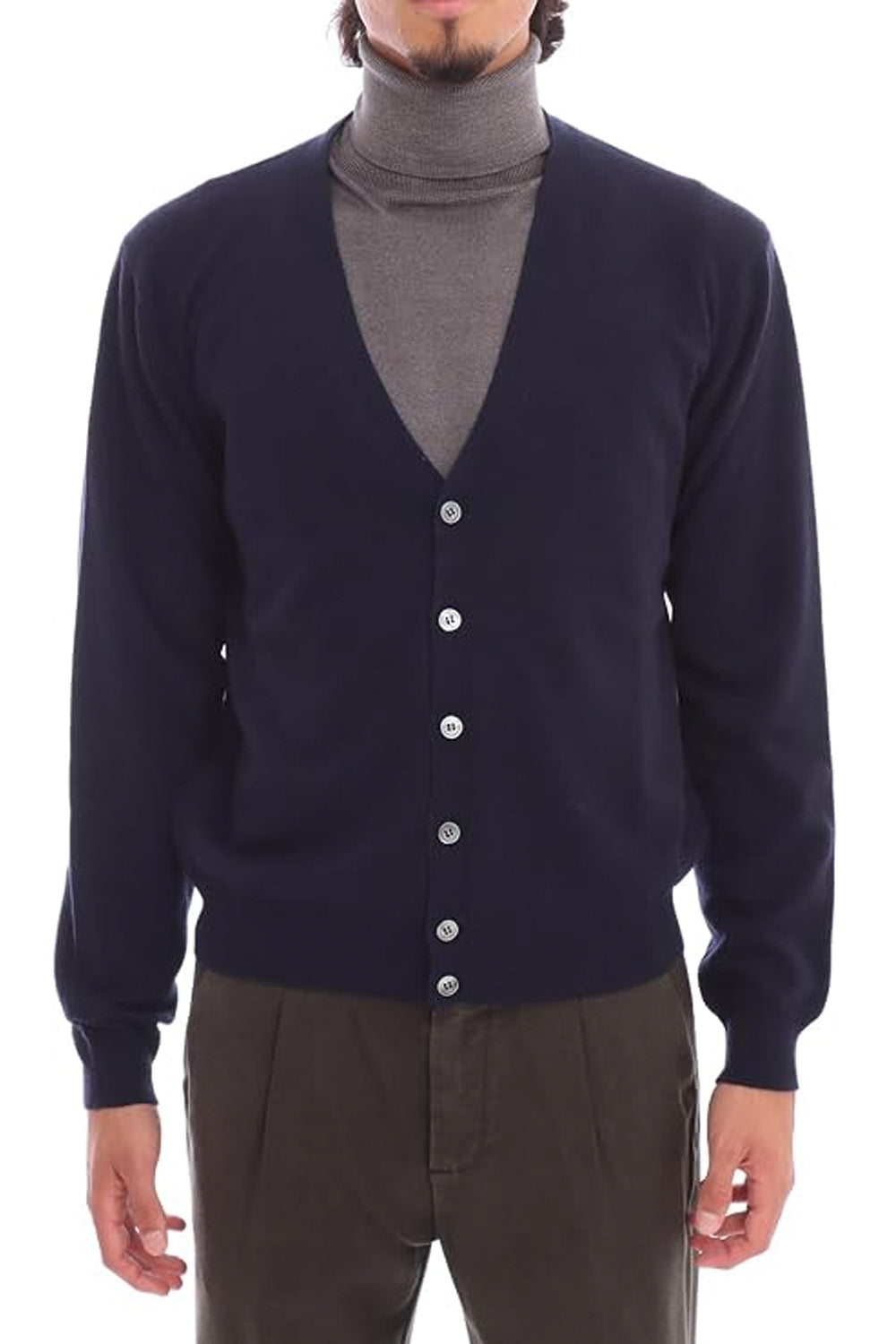 FILIPPO DE LAURENTIIS Cardigan in lana e cashmere