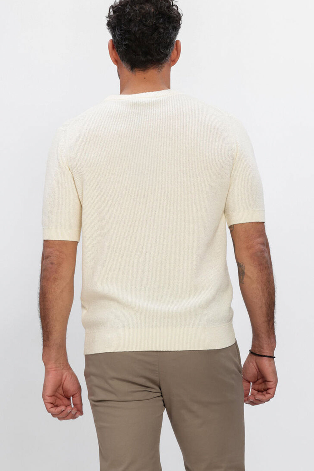 FILIPPO DE LAURENTIIS Maglia girocollo in cotone