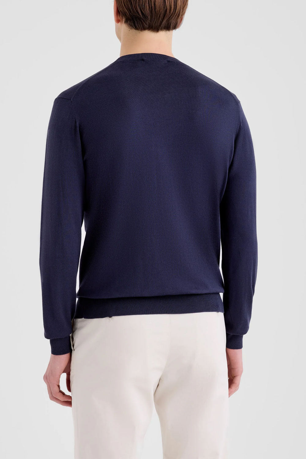 FILIPPO DE LAURENTIIS Maglia girocollo in cotone sublime