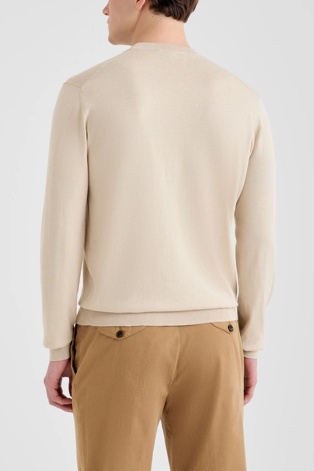 FILIPPO DE LAURENTIIS Maglia girocollo in cotone sublime