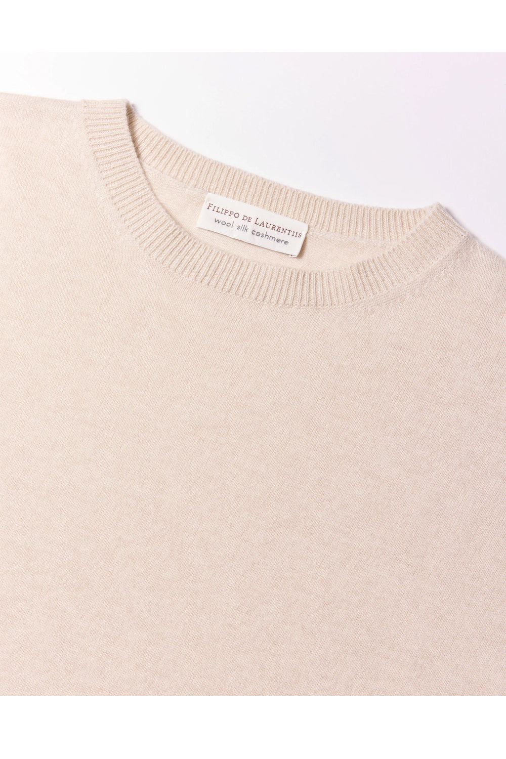 FILIPPO DE LAURENTIIS Maglia girocollo in lana seta e cashmere
