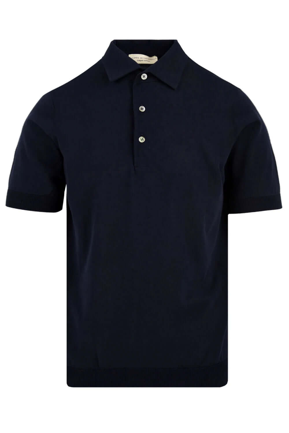 FILIPPO DE LAURENTIIS Polo in crepe di cotone Uncategorized FILIPPO DE LAURENTIIS