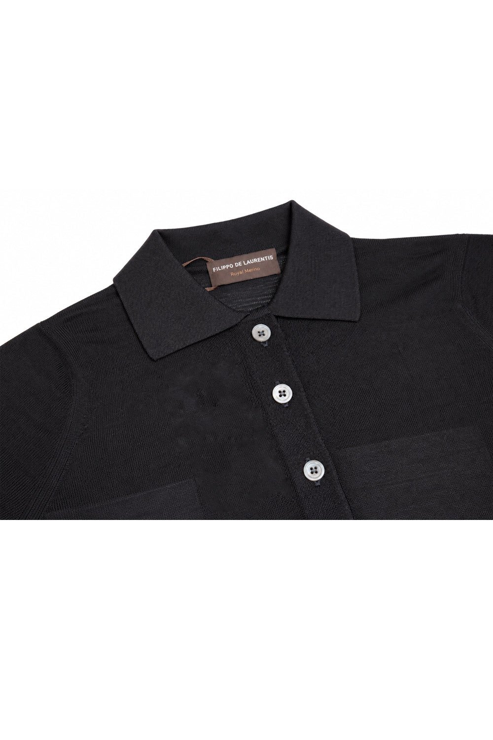 FILIPPO DE LAURENTIIS Polo in lana merino