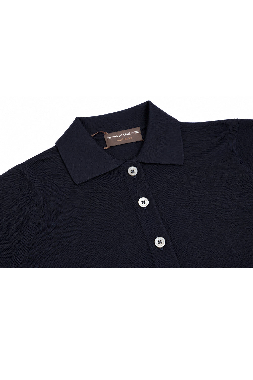 FILIPPO DE LAURENTIIS Polo in lana merino