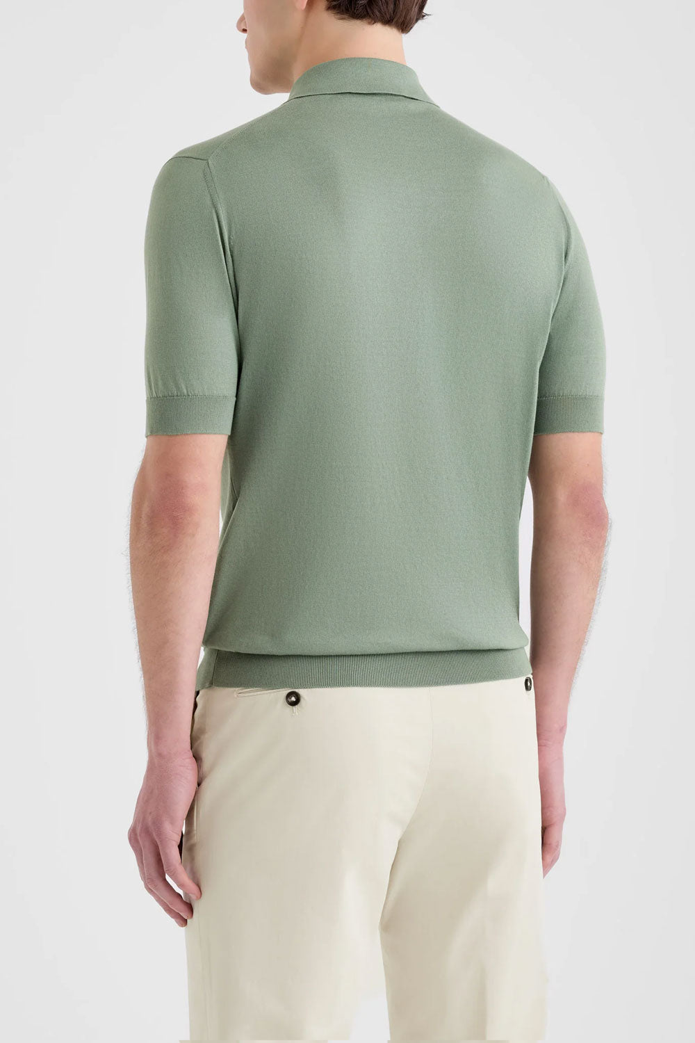 FILIPPO DE LAURENTIIS Polo in maglia di cotone sublime