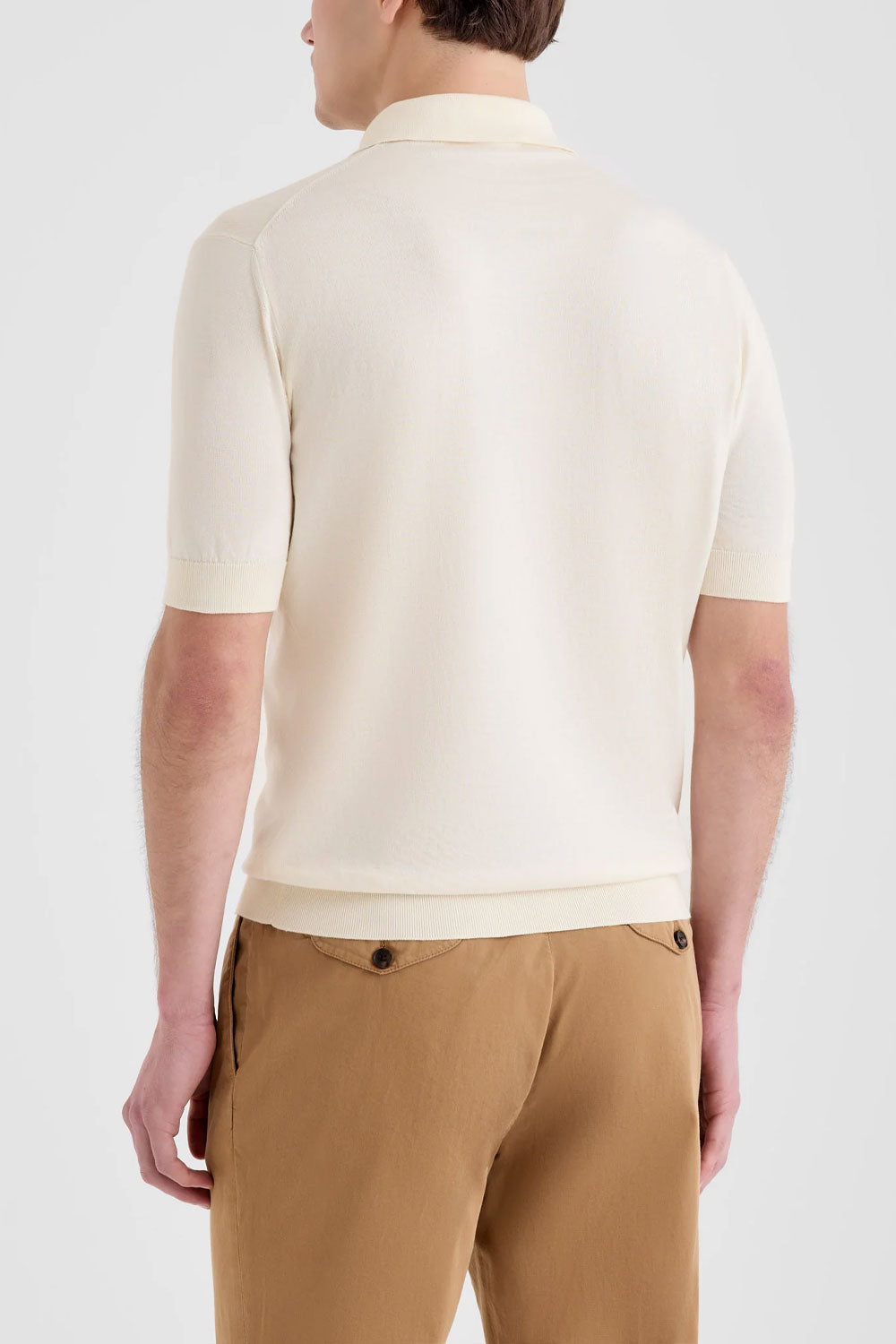 FILIPPO DE LAURENTIIS Polo in maglia di cotone sublime