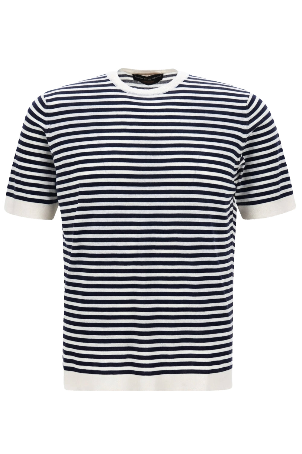 FILIPPO DE LAURENTIIS T-shirt in cotone a righe