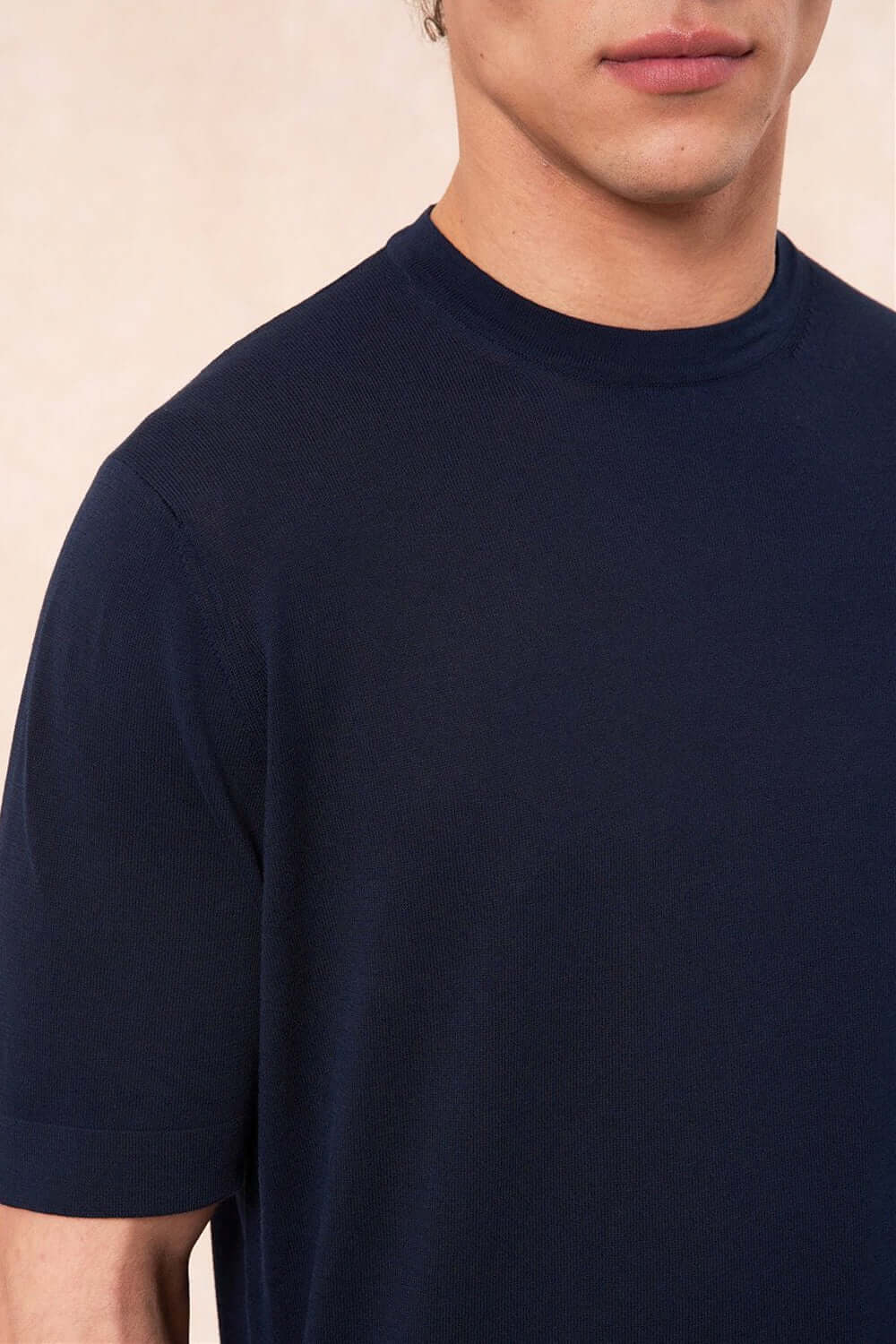 FILIPPO DE LAURENTIIS T-shirt in cotone crepe Uncategorized FILIPPO DE LAURENTIIS