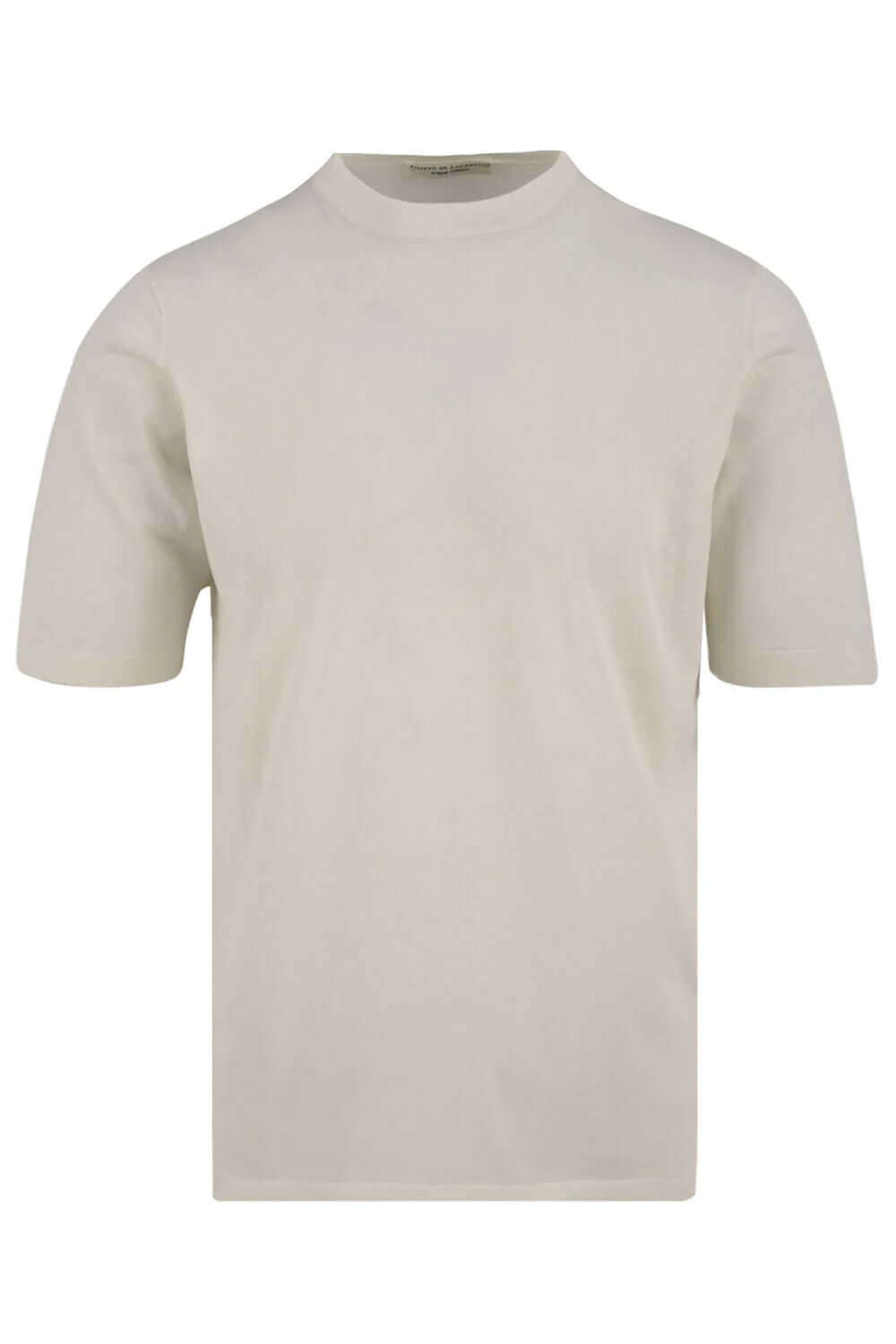FILIPPO DE LAURENTIIS T-shirt in cotone crepe Uncategorized FILIPPO DE LAURENTIIS