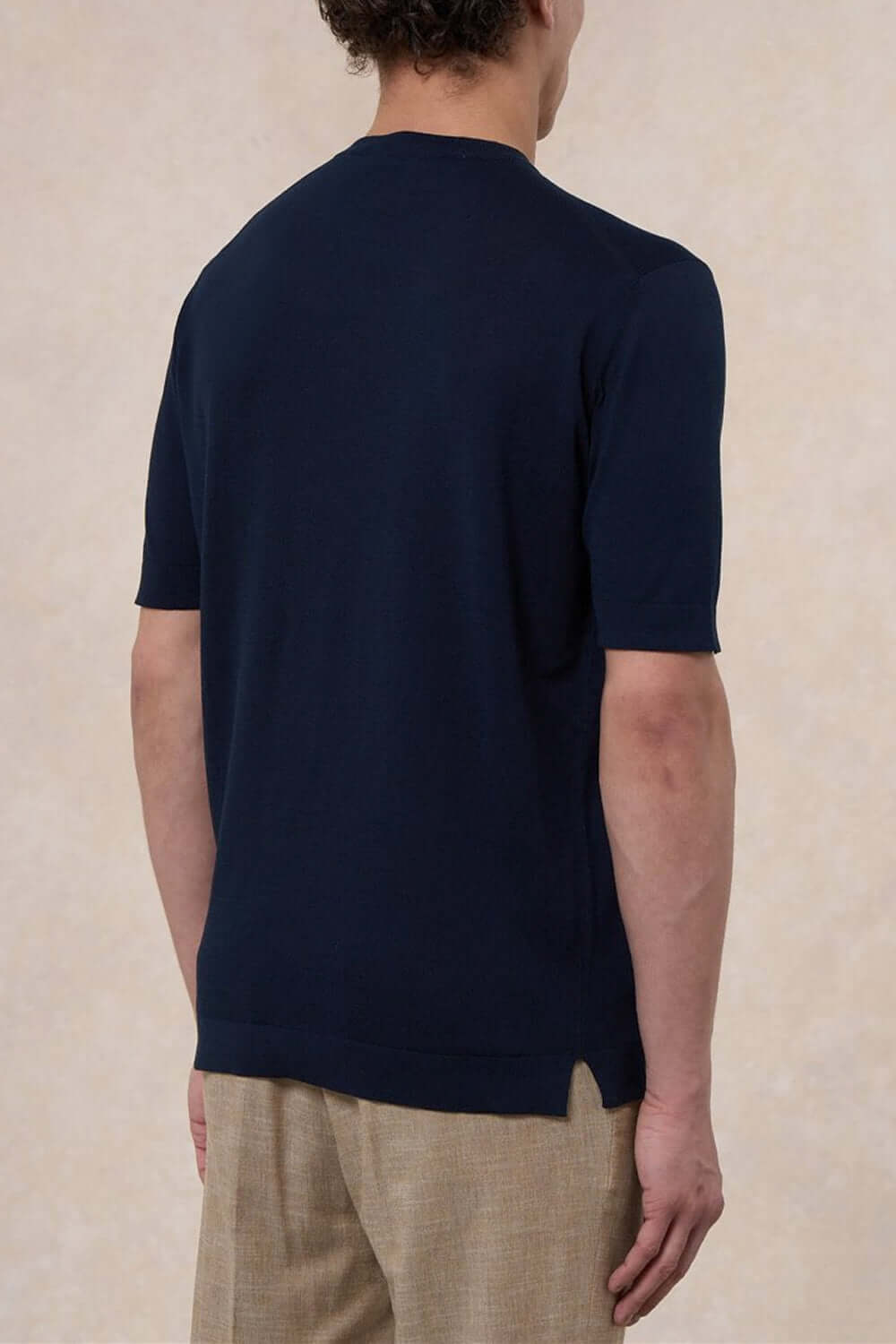 FILIPPO DE LAURENTIIS T-shirt in cotone crepe Uncategorized FILIPPO DE LAURENTIIS