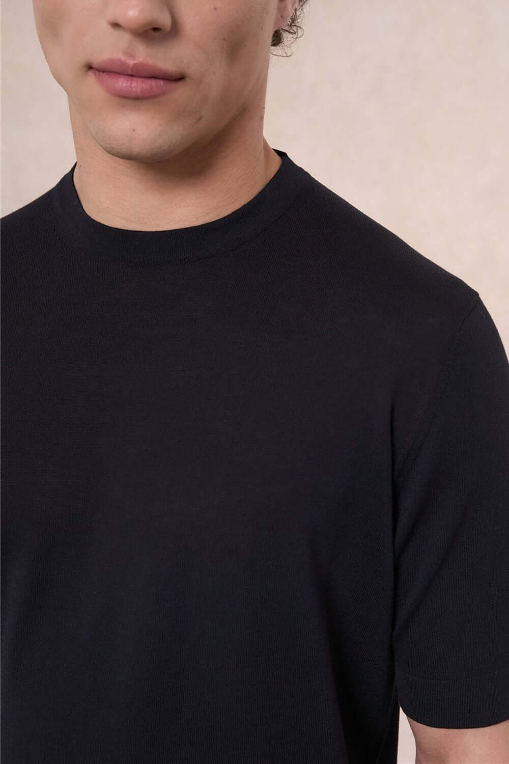 FILIPPO DE LAURENTIIS T-shirt in cotone crepe Uncategorized FILIPPO DE LAURENTIIS