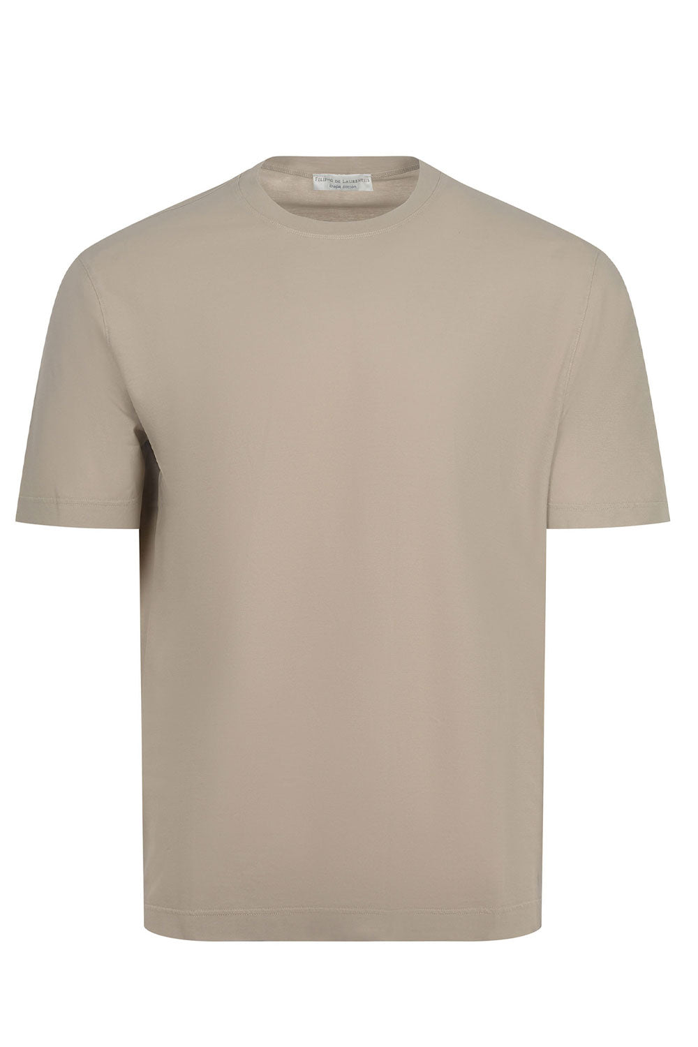 FILIPPO DE LAURENTIIS T-shirt in cotone crepe
