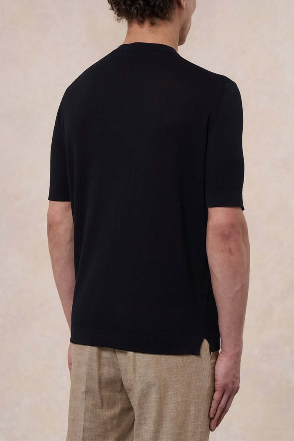 FILIPPO DE LAURENTIIS T-shirt in cotone crepe Uncategorized FILIPPO DE LAURENTIIS
