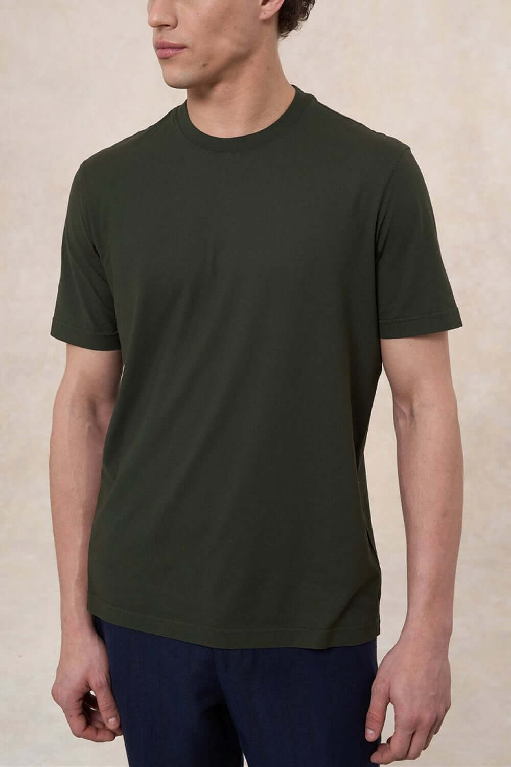 FILIPPO DE LAURENTIIS Tshirt in crepe di cotone