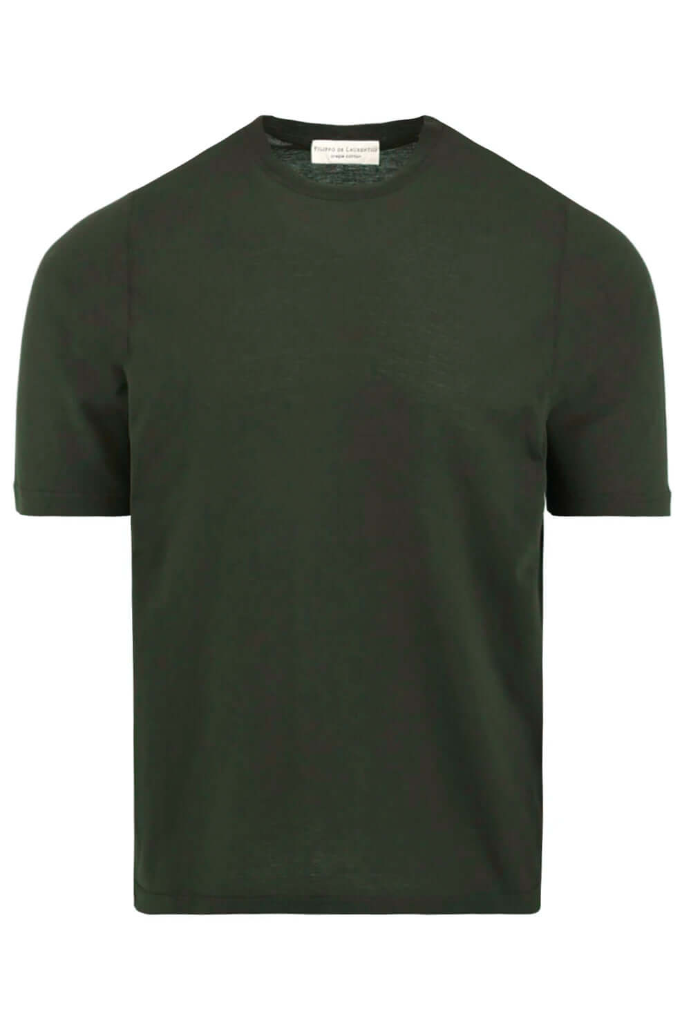 FILIPPO DE LAURENTIIS T-shirt in crepe di cotone