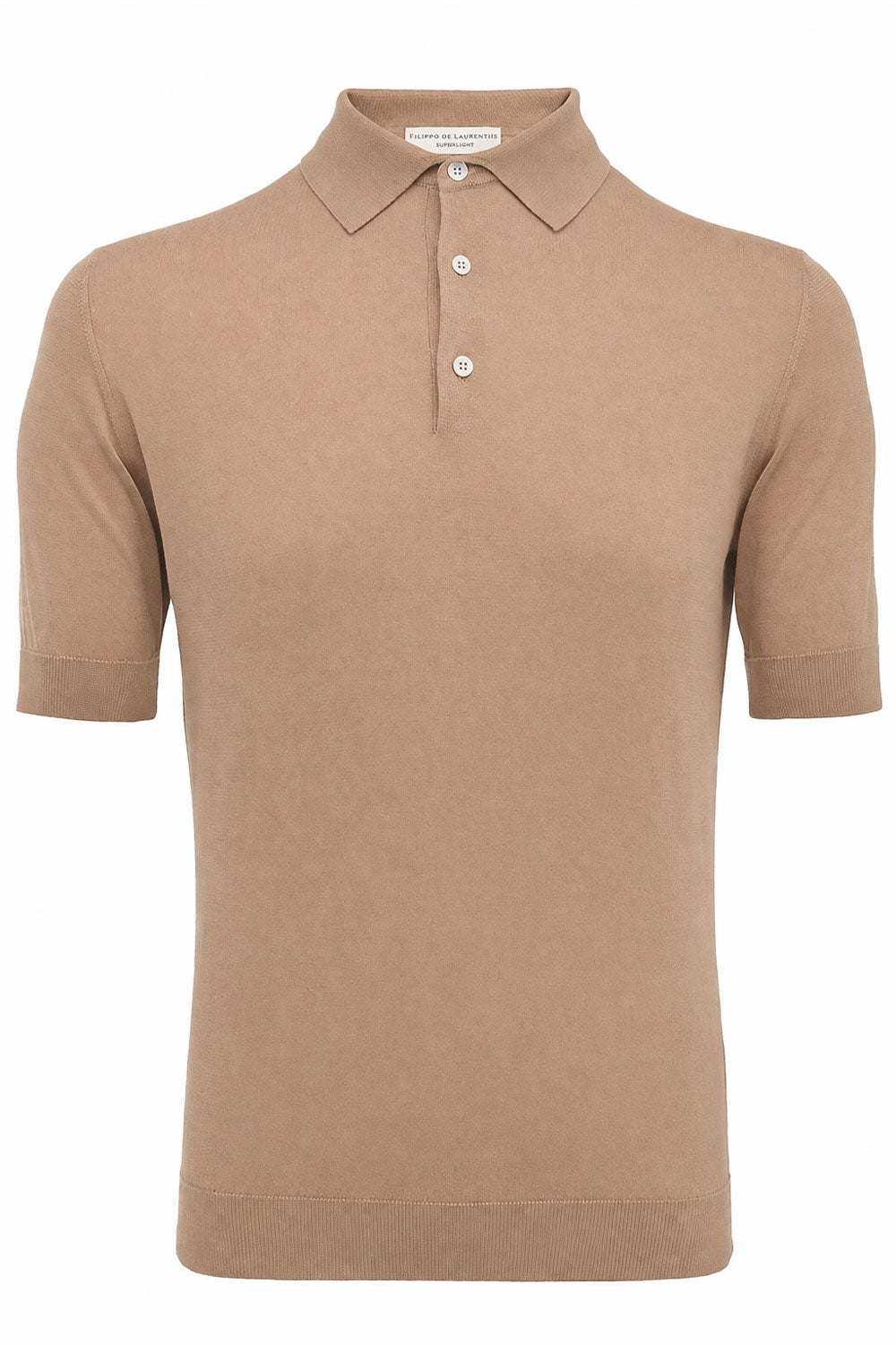 FILIPPO DE LAURENTIIS Polo in maglia di cotone sublime