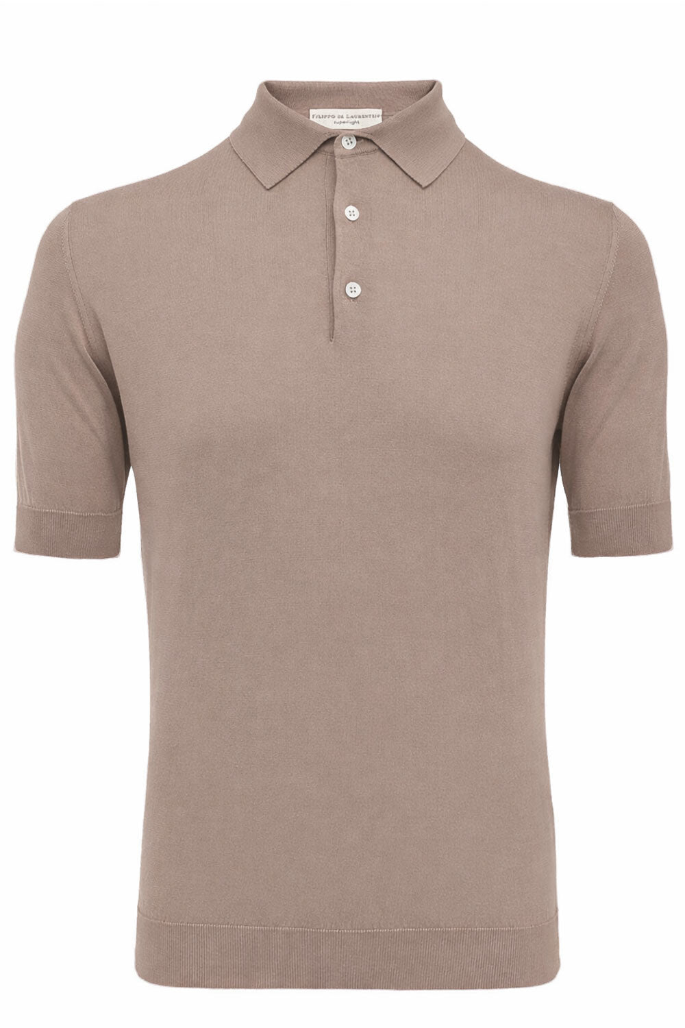 FILIPPO DE LAURENTIIS Polo in maglia di cotone sublime