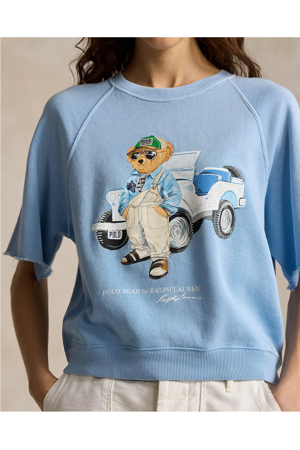 POLO RALPH LAUREN Felpa Polo Bear mezza manica