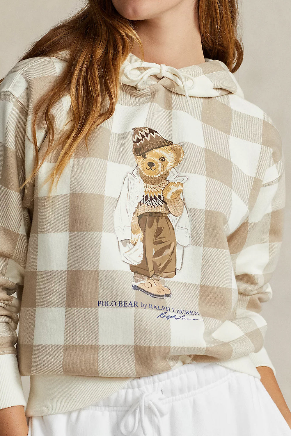 POLO RALPH LAUREN Felpa Polo Bear con cappuccio