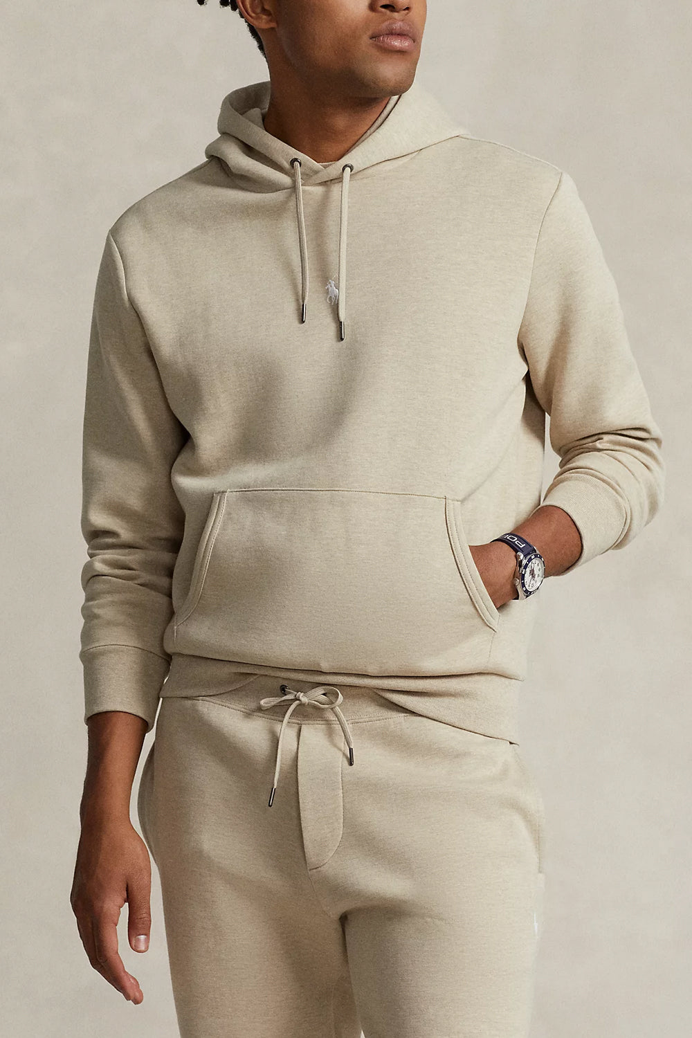 POLO RALPH LAUREN Felpa con cappuccio a maglia doppia POLO RALPH LAUREN