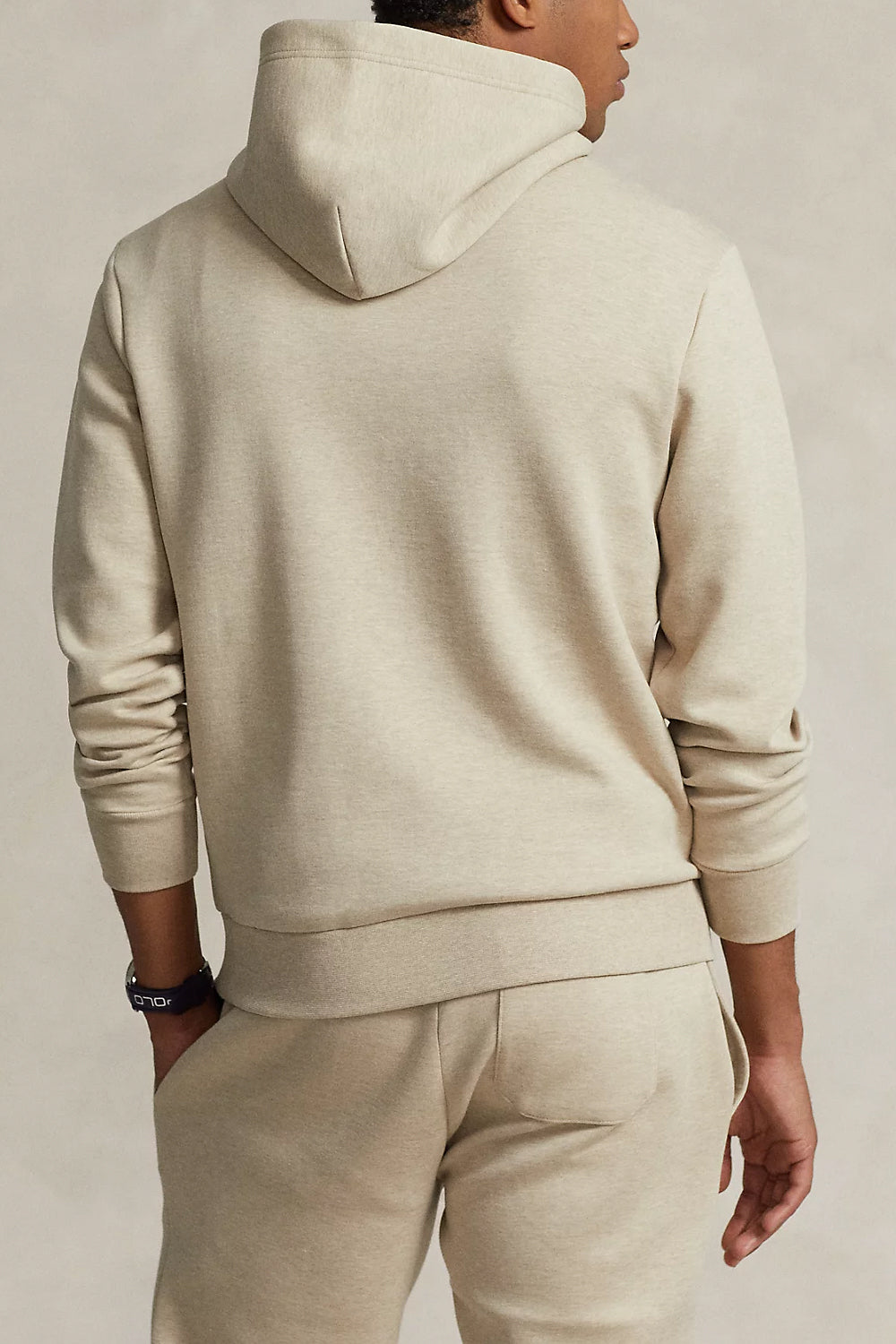 POLO RALPH LAUREN Felpa con cappuccio a maglia doppia