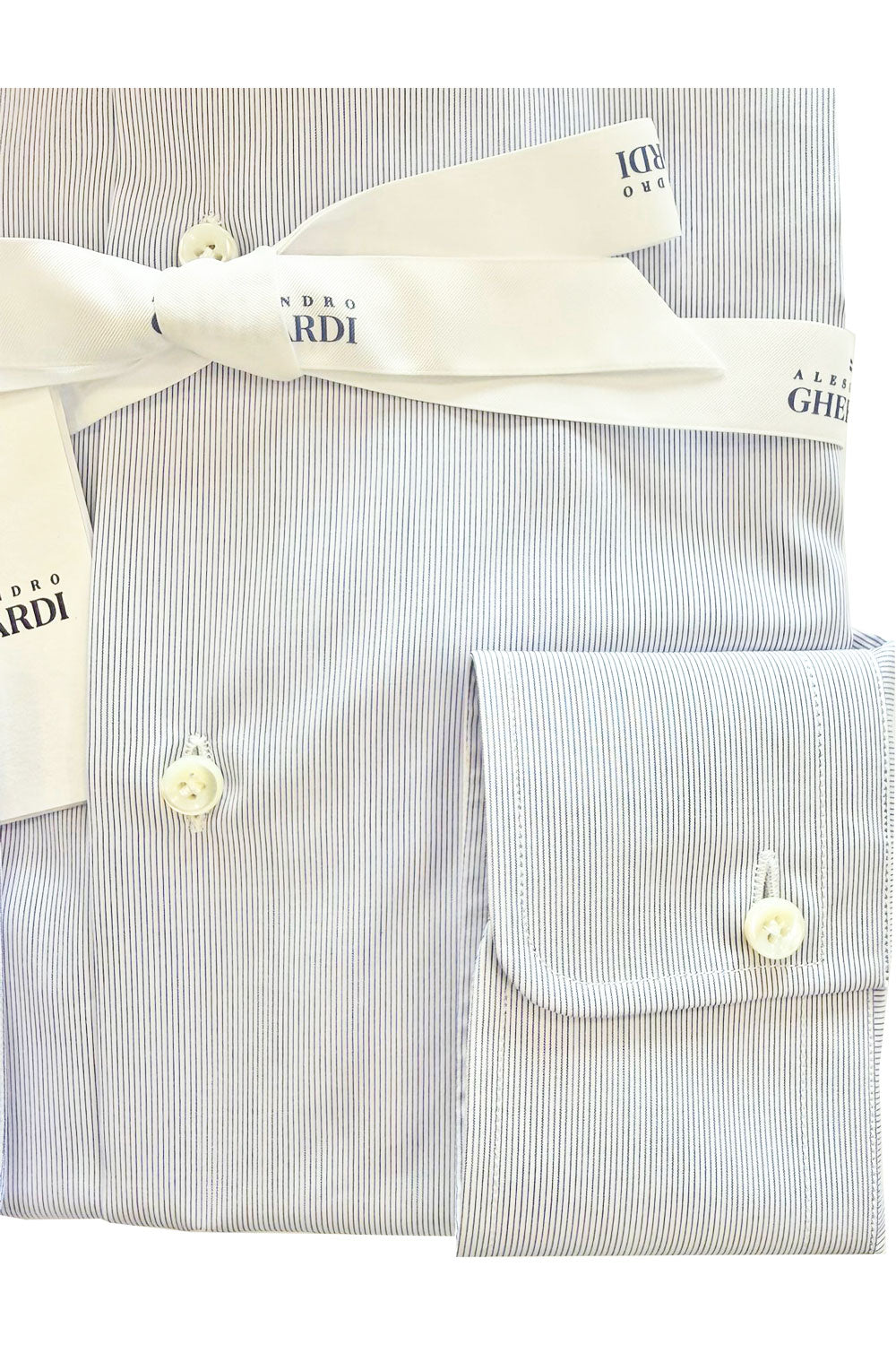 GHERARDI Camicia regular in cotone a righe