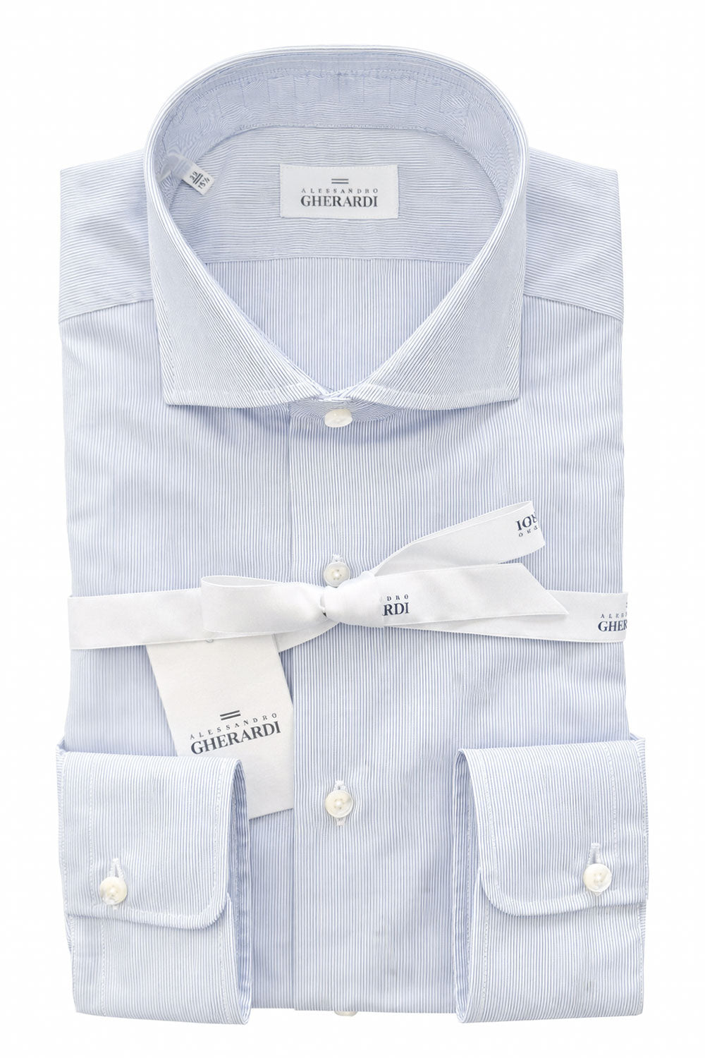 GHERARDI Camicia regular in cotone a righe