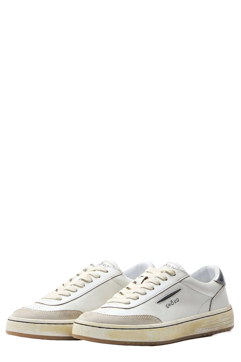 GHOUD Scarpe Lido Low Line Bianco Argento Uncategorized GHOUD