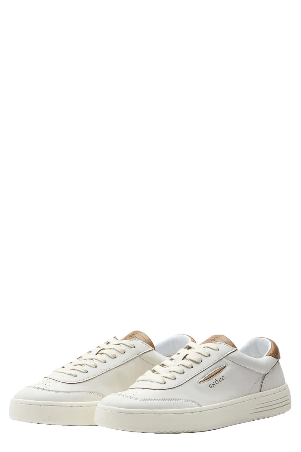 GHOUD Scarpe Lido Starter Avorio Marrone Uncategorized GHOUD