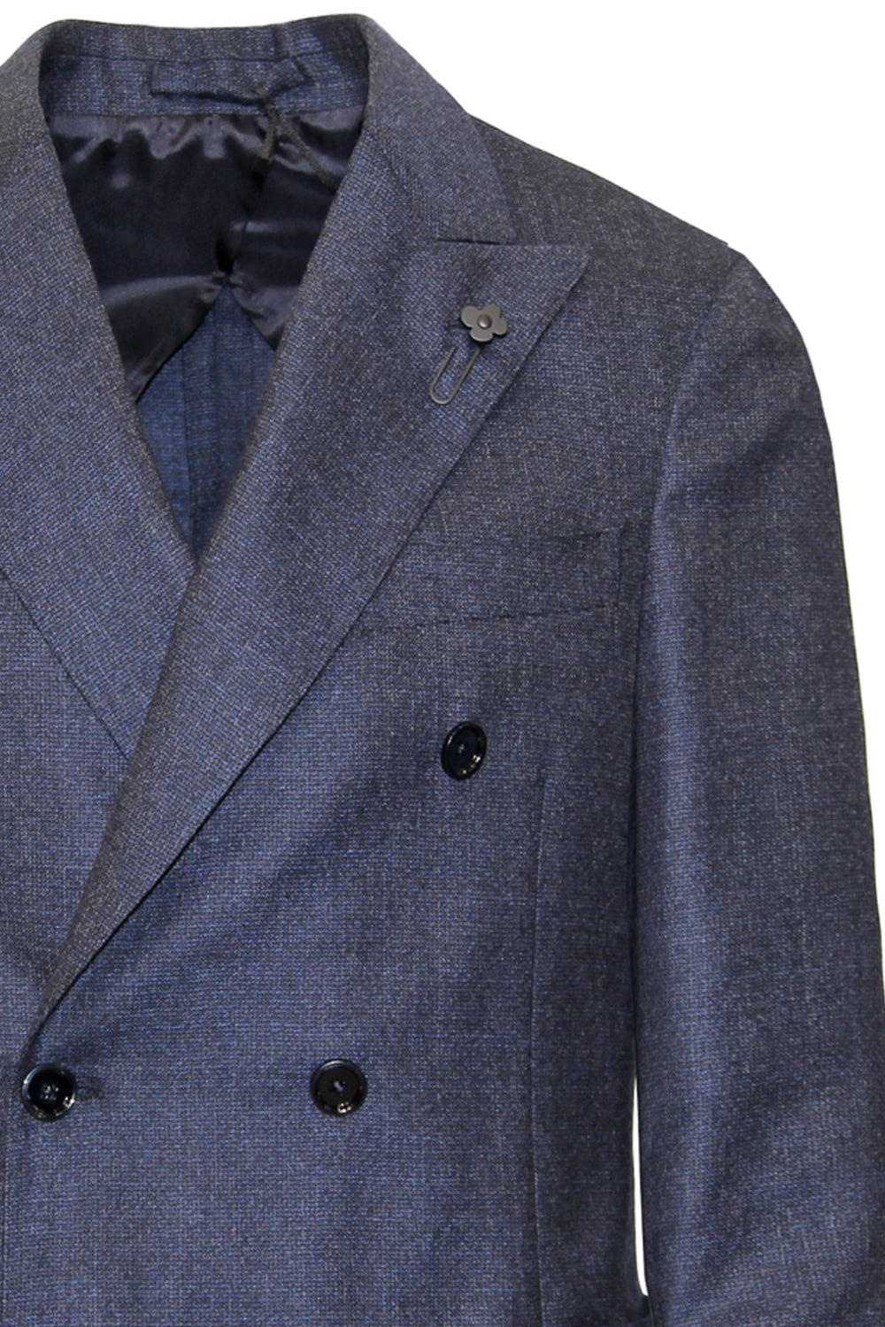 LARDINI Giacca doppiopetto in lana Coats & Jackets LARDINI