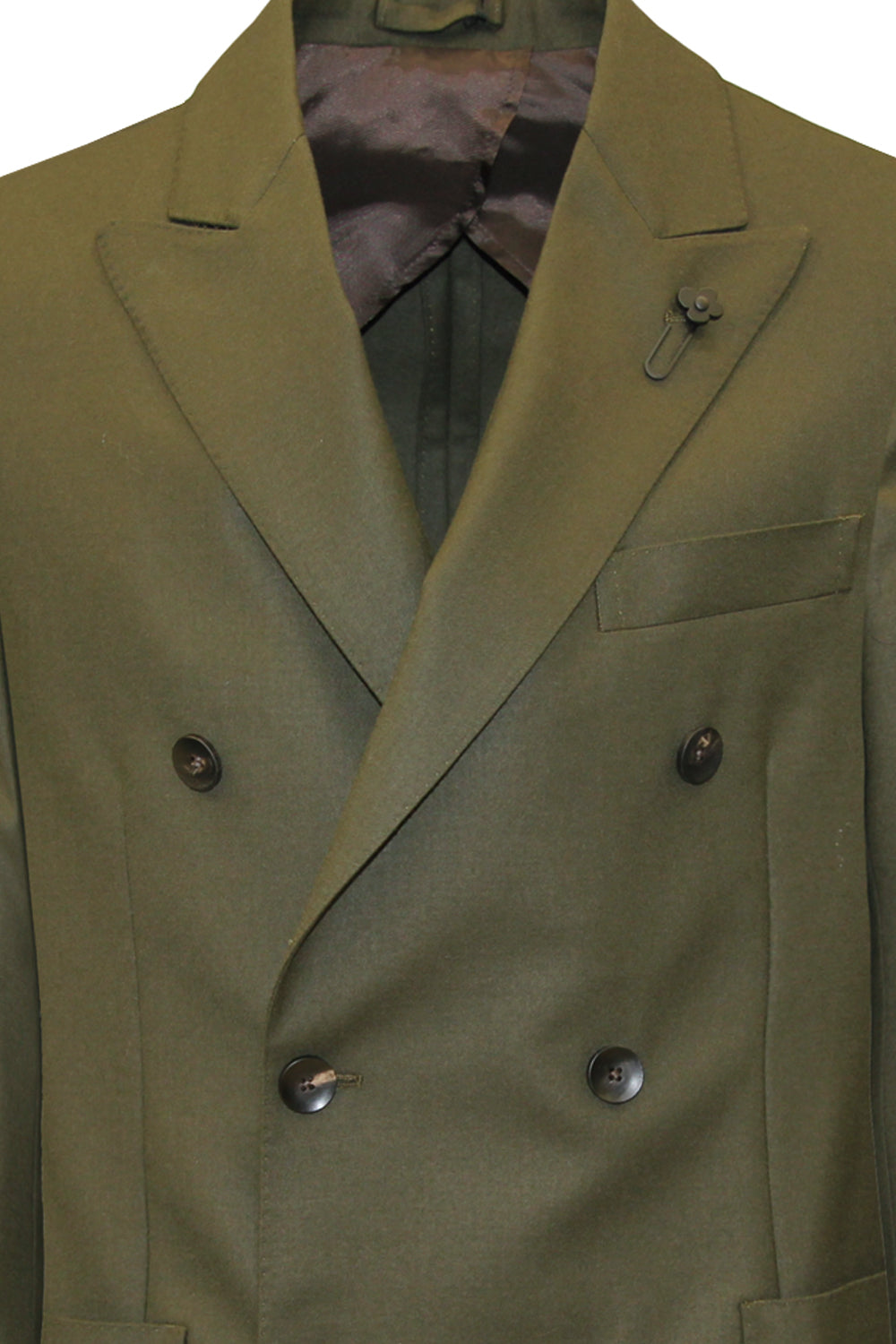 LARDINI Giacca in lana doppiopetto Uncategorized LARDINI
