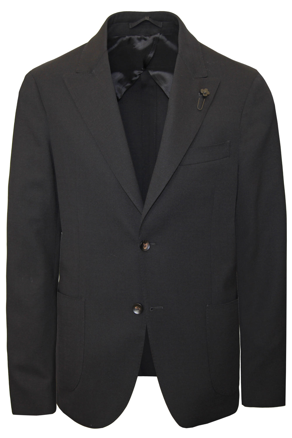 LARDINI Giacca monopetto in lana LARDINI