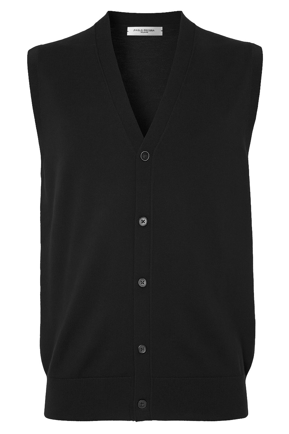 PAOLO PECORA Gilet in lana merinos