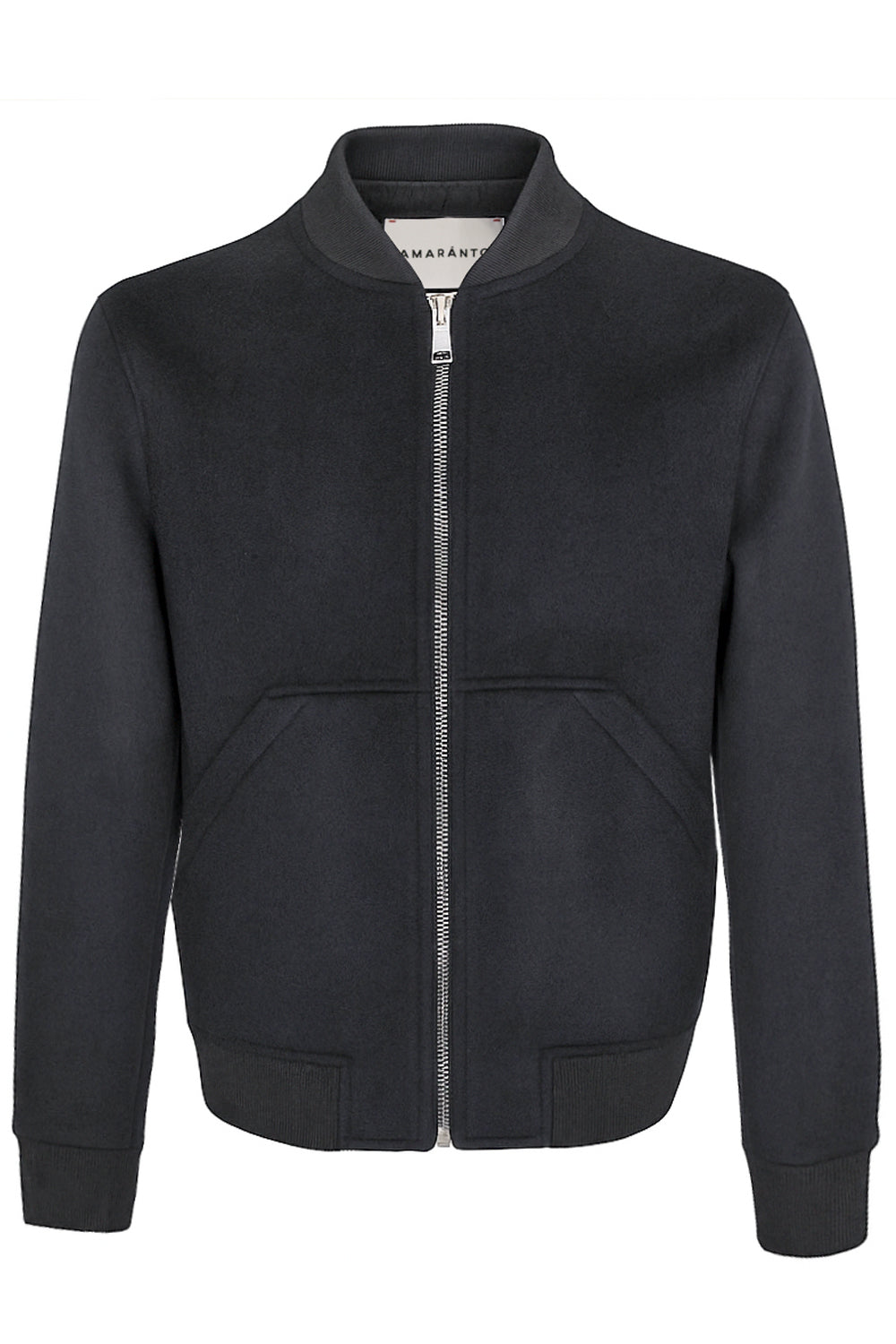 AMARANTO Giubbotto in panno con zip