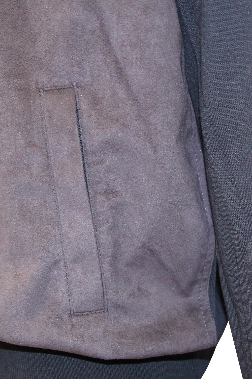 GRAN SASSO Giubbotto in suede e cotone GRAN SASSO