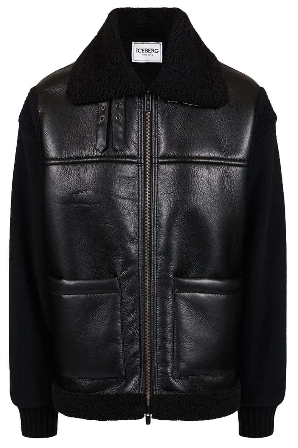 ICEBERG Giubbotto in ecomontone e maglia Uncategorized ICEBERG