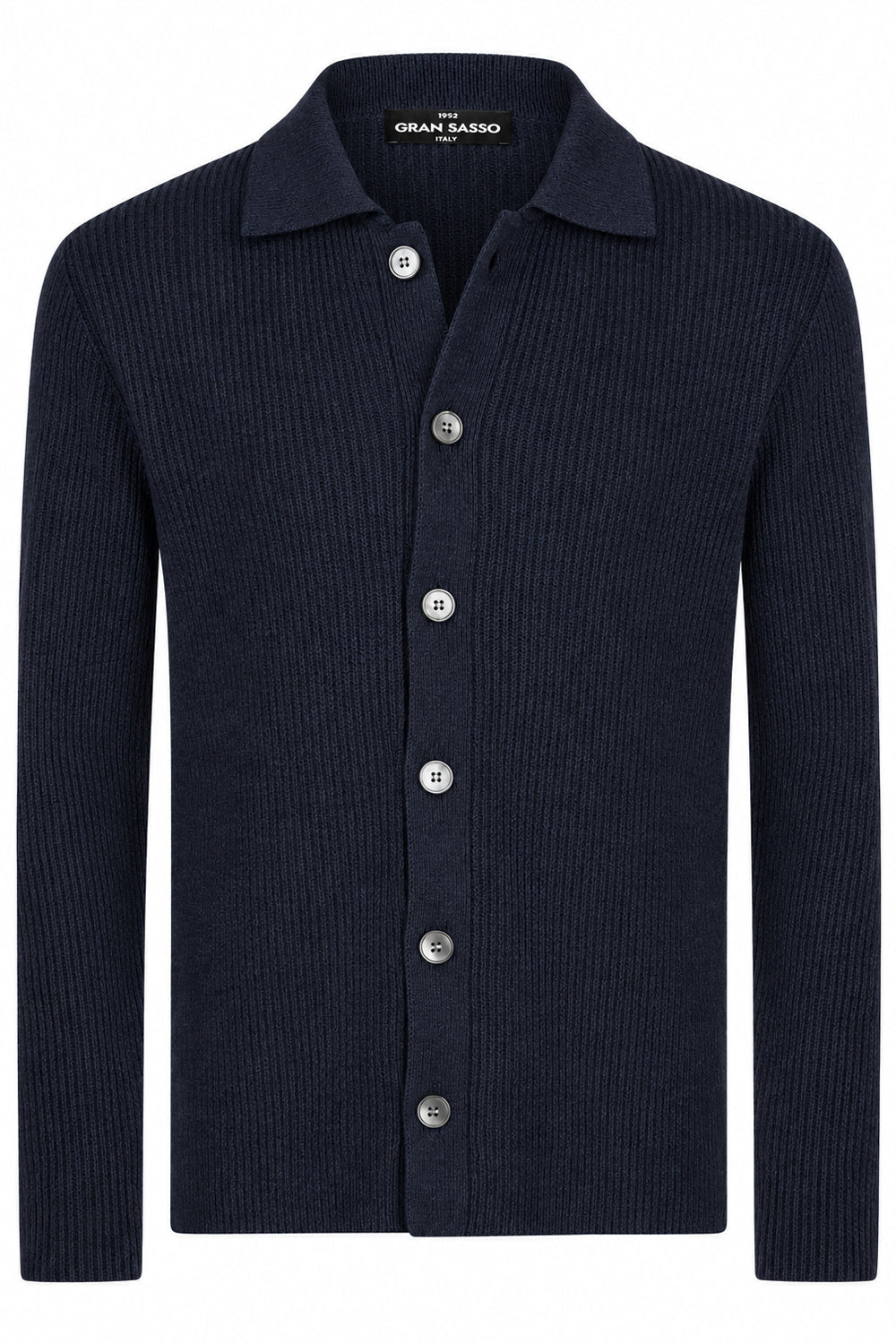 GRAN SASSO Camicia in cashmere con bottoni