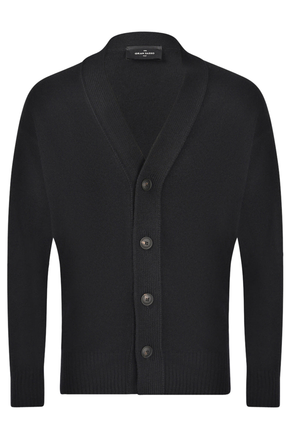 GRAN SASSO Cardigan 4 bottoni con spalla scesa