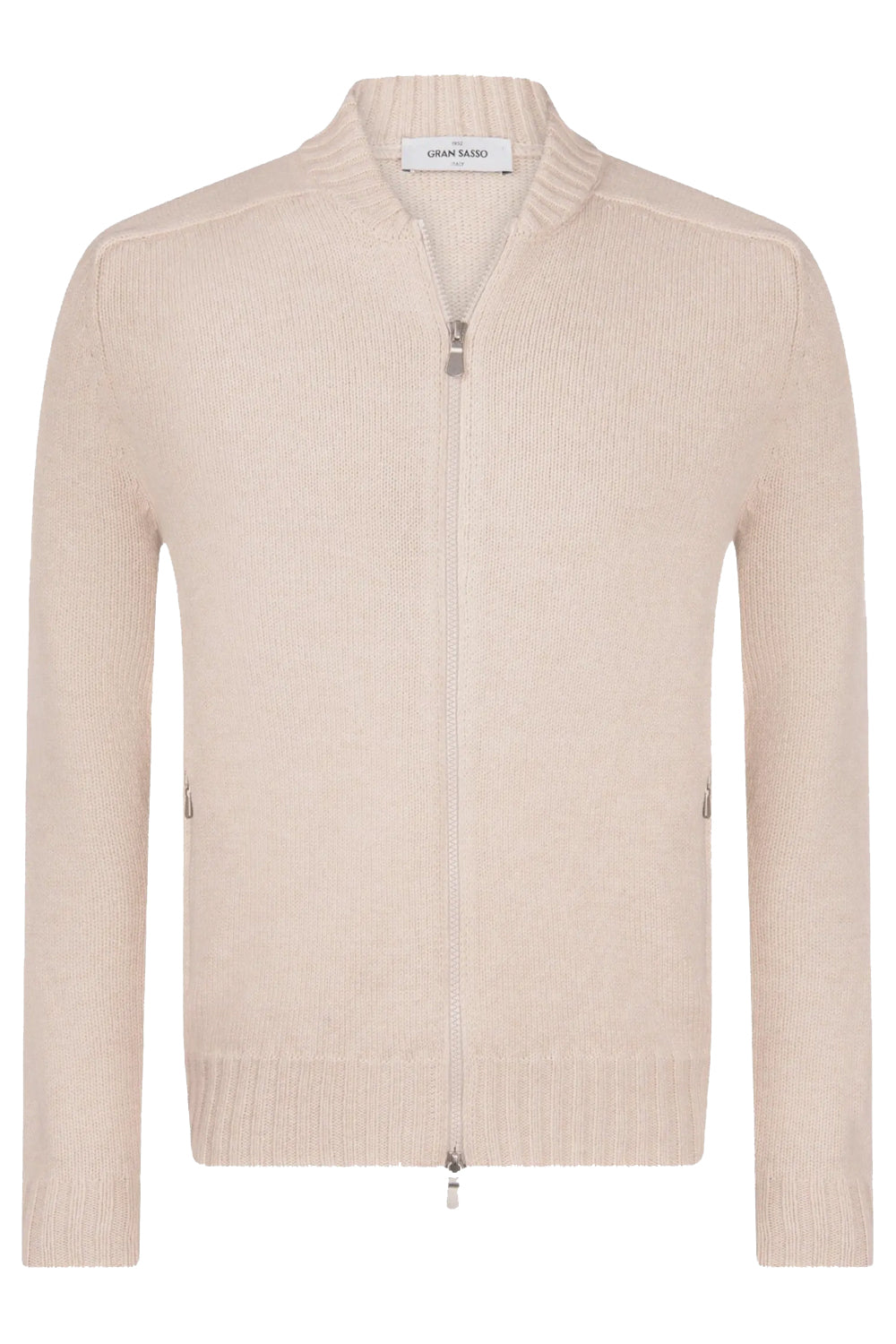 GRAN SASSO Cardigan con zip in lana