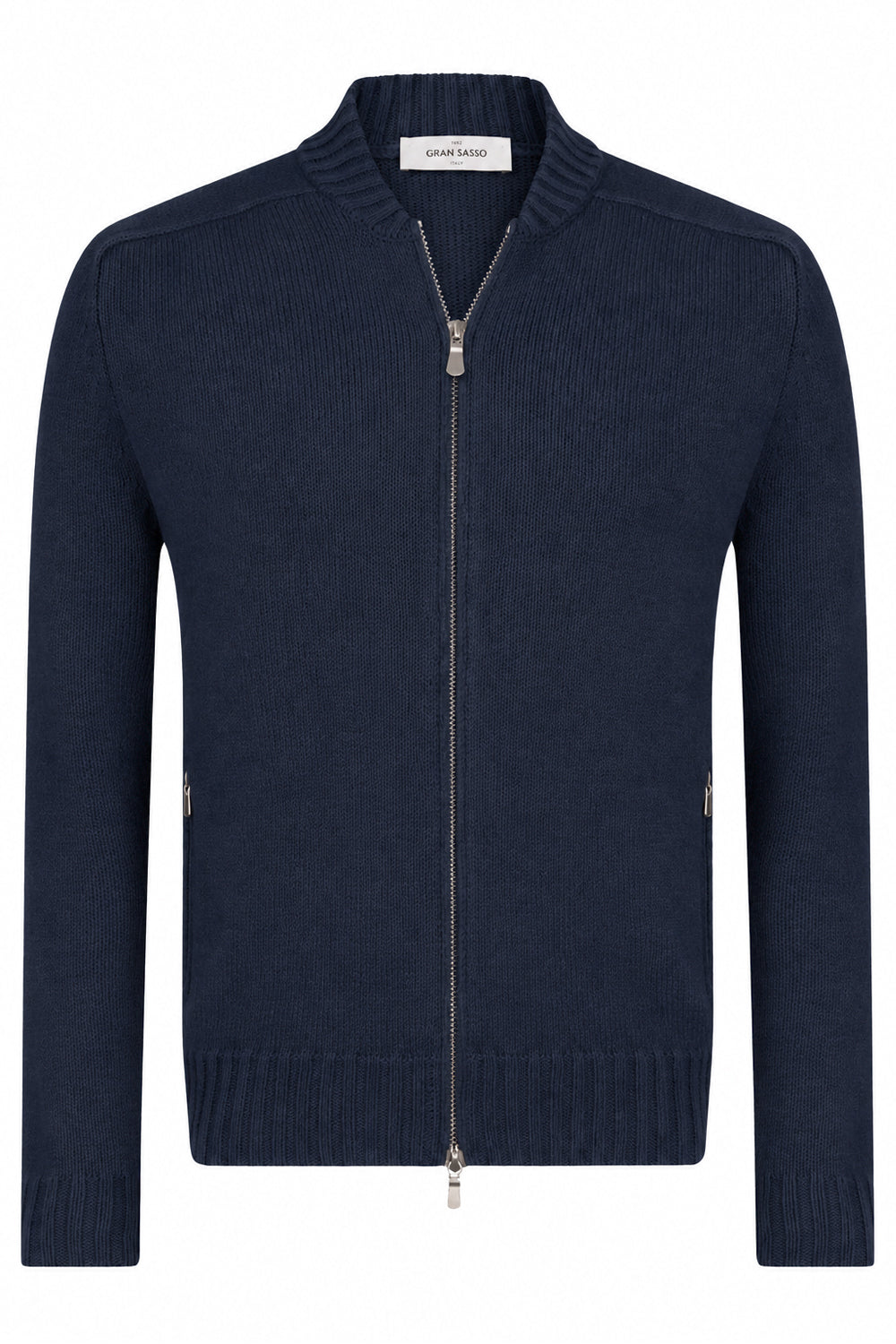 GRAN SASSO Cardigan con zip in lana