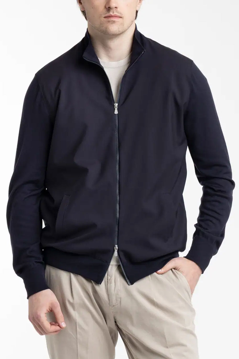 GRAN SASSO Giacca in lana full zip