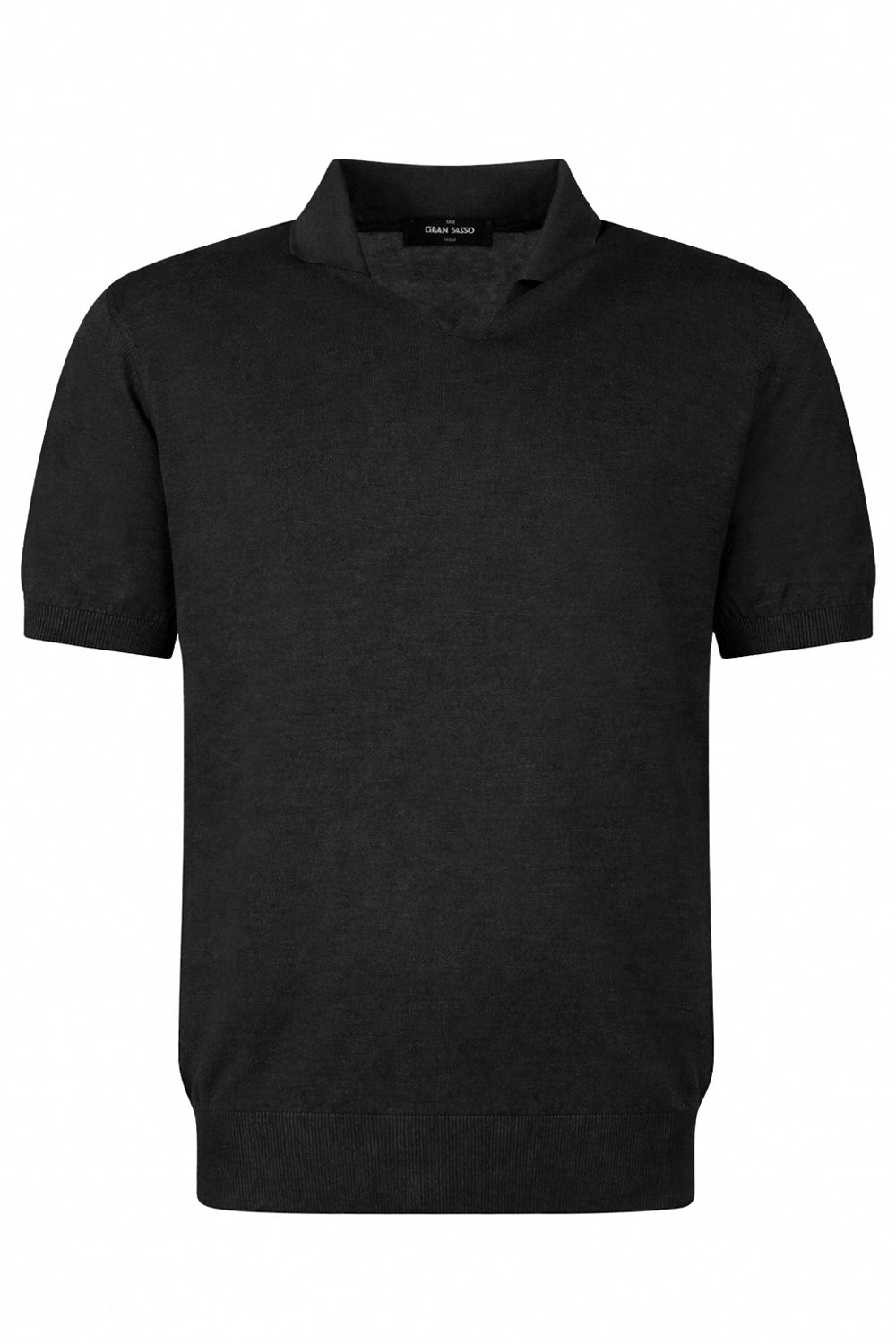 GRAN SASSO Polo Tennis in seta