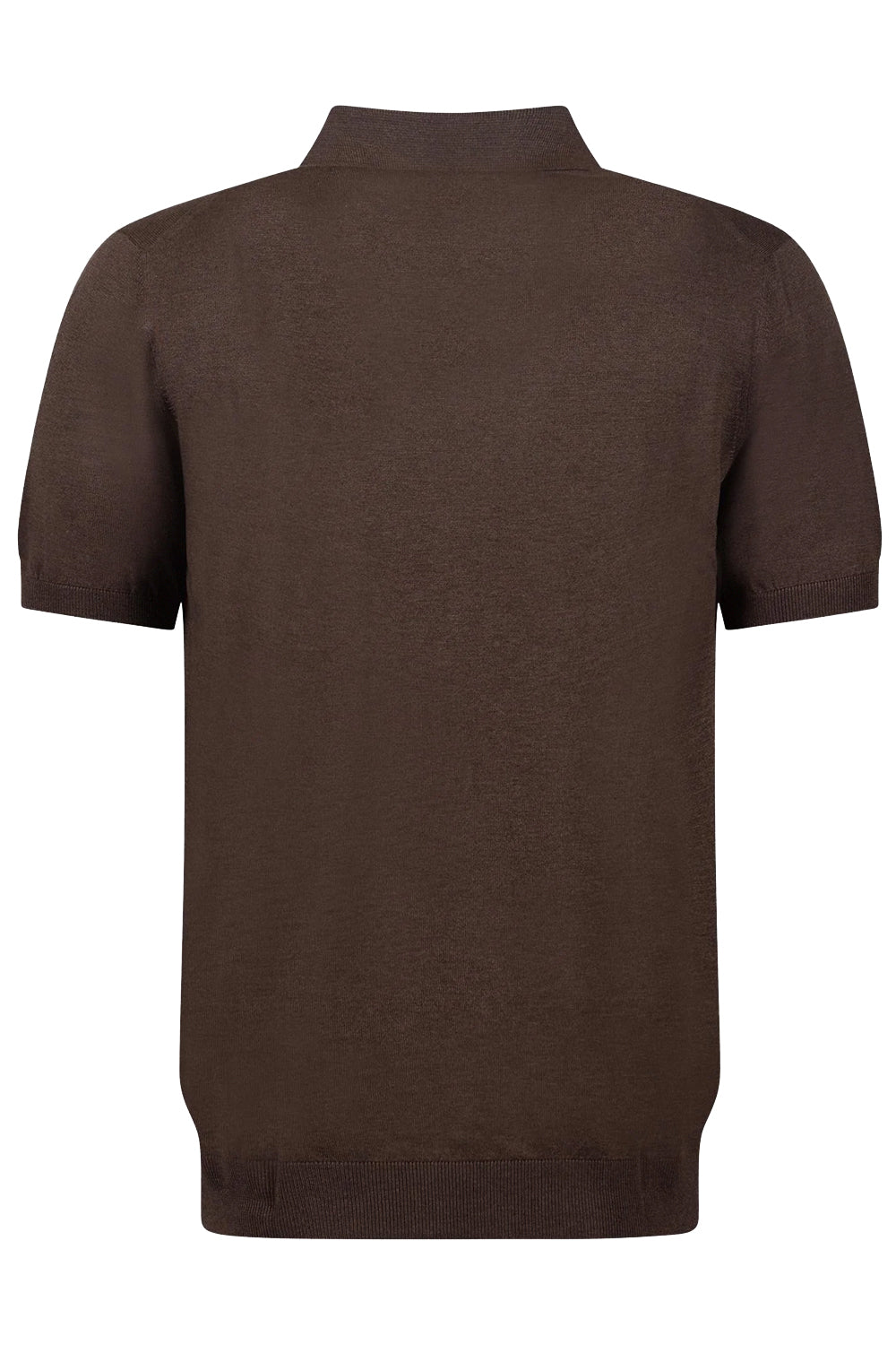 GRAN SASSO Polo Tennis in seta