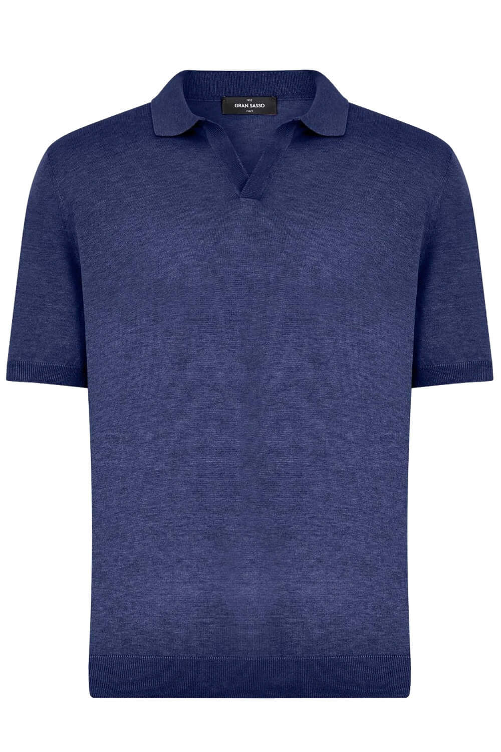 GRAN SASSO Polo Tennis in seta
