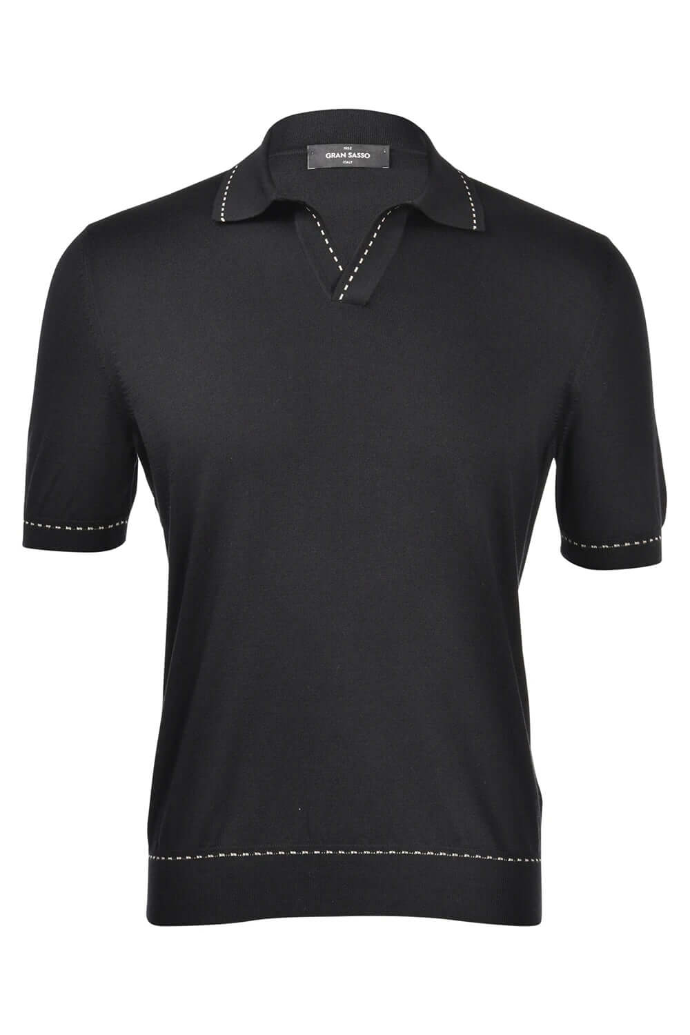 GRAN SASSO Polo in seta e cotone Uncategorized GRAN SASSO